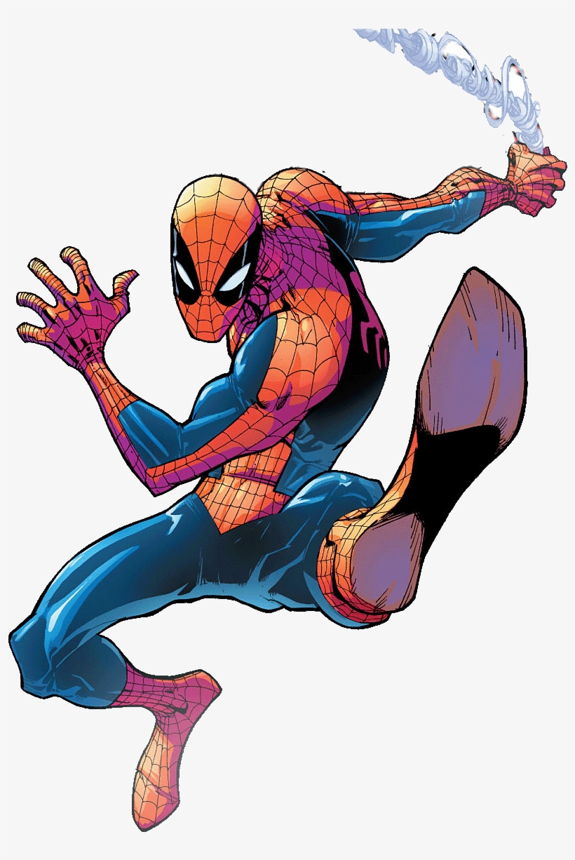 Spiderman Transparent Png Sticker - Spider-man: Big Time: The Complete Collection [book], transparent png