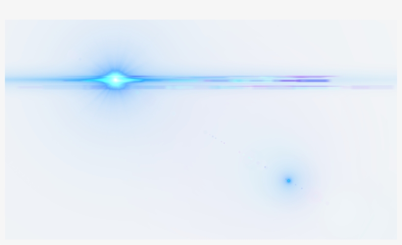 Side Blue Lens Flare Png Image - Sea, transparent png