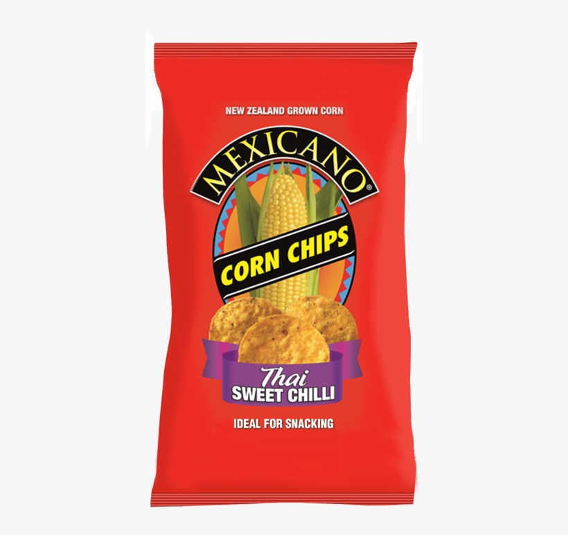 Thai Sweet Chilli - Mexicano Corn Chips Tasty Cheese 170g, transparent png