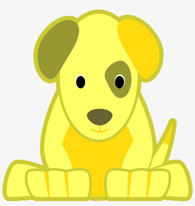 Puppy Clipart Clip Art - Yellow Dog Clip Art, transparent png