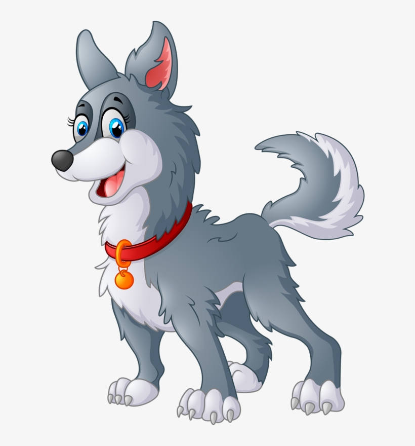 Cartoon Animals And Children Vector Png Soloveika - Png De Perro Animado, transparent png