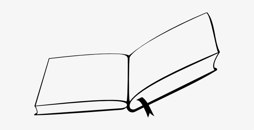 Open Book Silhouette Png Vector Freeuse Download - Open Book Clip Art, transparent png