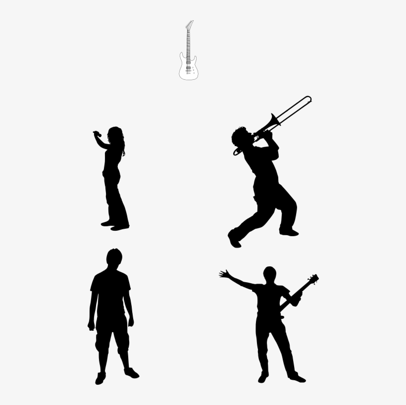Find The Musician Who Has Lost Their Instrument - People Doing Activities Photoshop, transparent png