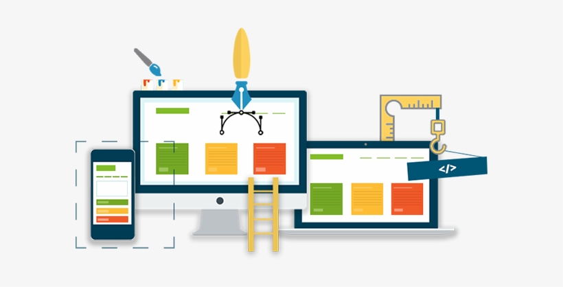 Web Design Services In Jaipur - Website Services Slider, transparent png