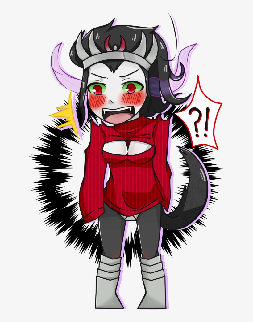 Merror U, Breasts, Cleavage, Clothes, Exclamation Point, - Cartoon, transparent png