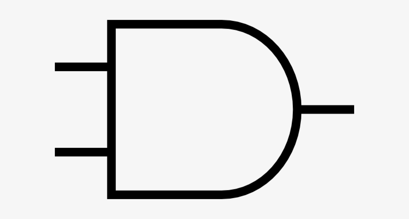 And Gate Clip Art - Gate Png, transparent png