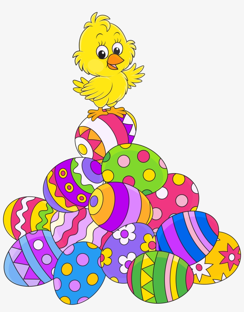 Easter Eggsand Chicken Png Picture - Easter Chicken, transparent png