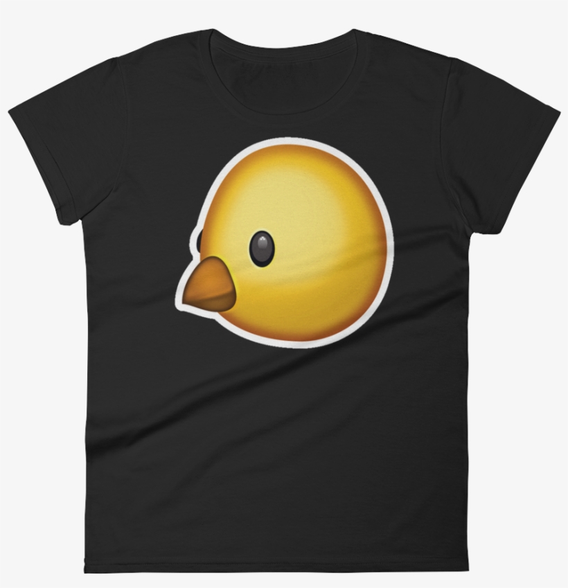 Women's Emoji T Shirt - Duck, transparent png