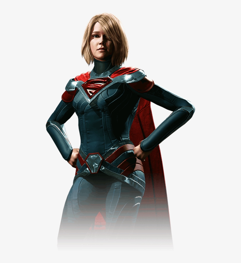 Supergirl - Supergirl Injustice 2 Naked, transparent png