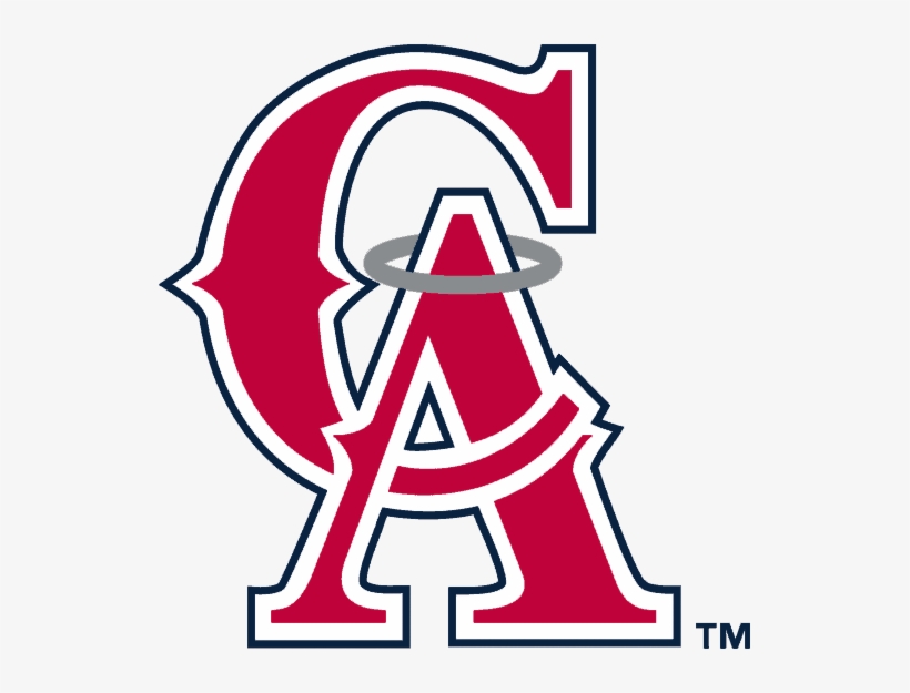 California Angels Logo 1995 To 1996 - Ca Angels Logo, transparent png