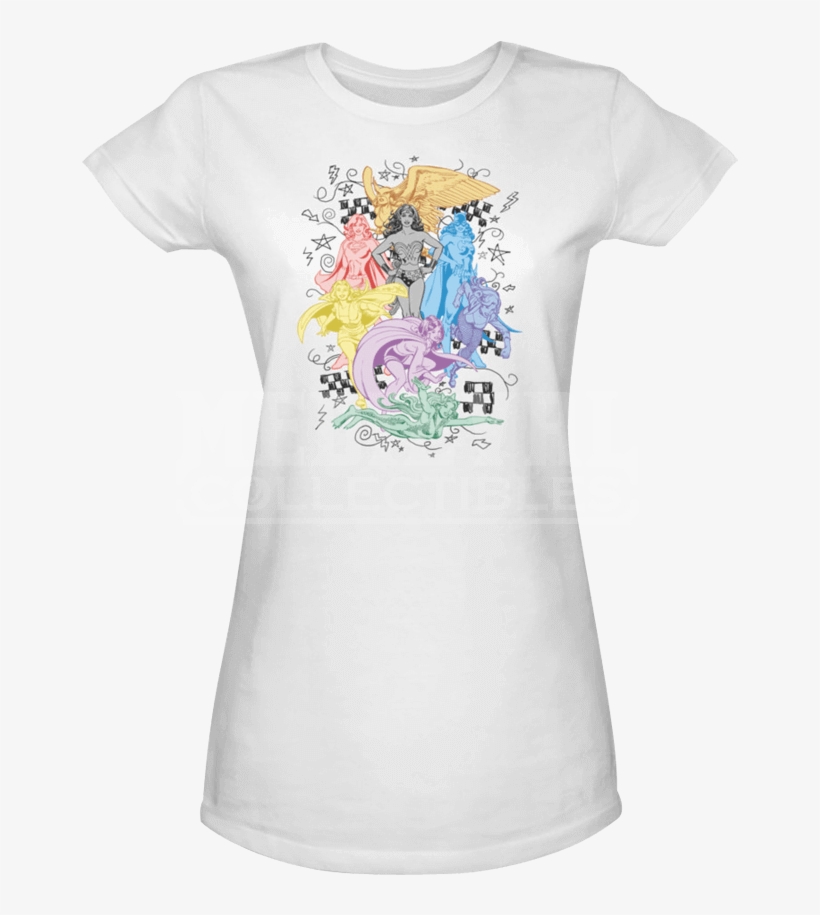 Womens Justice Ladies T-shirt - Kids T-shirt: Juvenile: Dc Comics - Super, 3x3in., transparent png