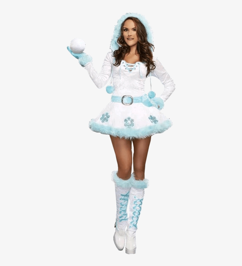 Snow Girl Transparent Background Christmas Png Image - Pretty Girl Transparent Background Png, transparent png
