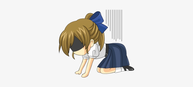 Cute Anime Girl Stickers Messages Sticker-8 - Anime Girl Sticker Transparent, transparent png