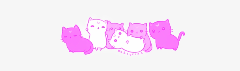 Transparent Heart Kawaii Gif On Gifer Png Library Library - Kawaii Sailor Moon Cat, transparent png