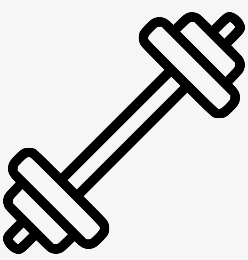 Png File Svg - Barbell Icon Png, transparent png