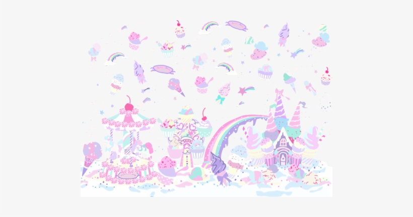 Angelic Pretty Milky Planet Kawaii Grunge Pastel Kawaii - Pastel Kawaii Transparent, transparent png