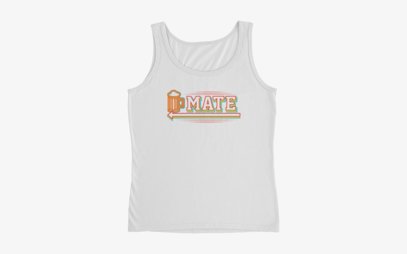 Drinking Mate - Ladies' Tank - Cozzoo - Active Tank, transparent png