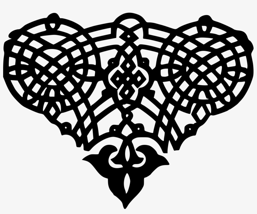 Decorative Divi - - Clipart Black And White Wildflower Dividers, transparent png