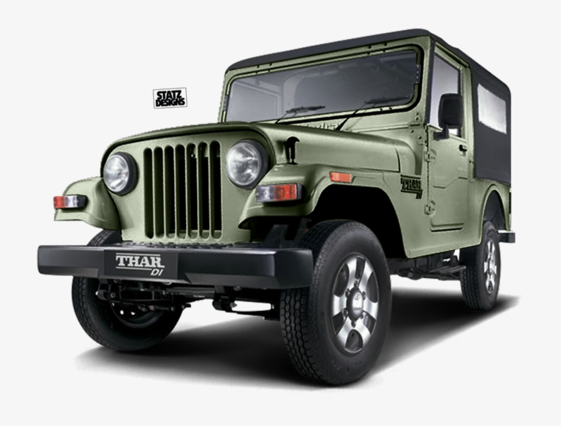 Mahindra Jeep - Mahindra Thar Di Jeep, transparent png