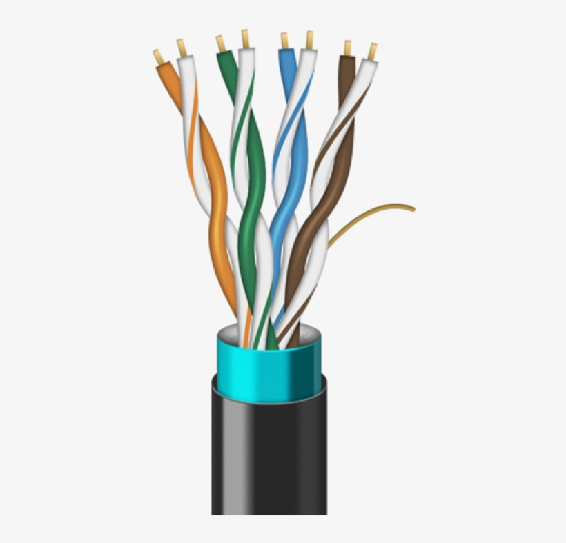 Outdoor Cable - Ligowave Outdoor Cable Cat5e Cable For Outdoor Environment, transparent png