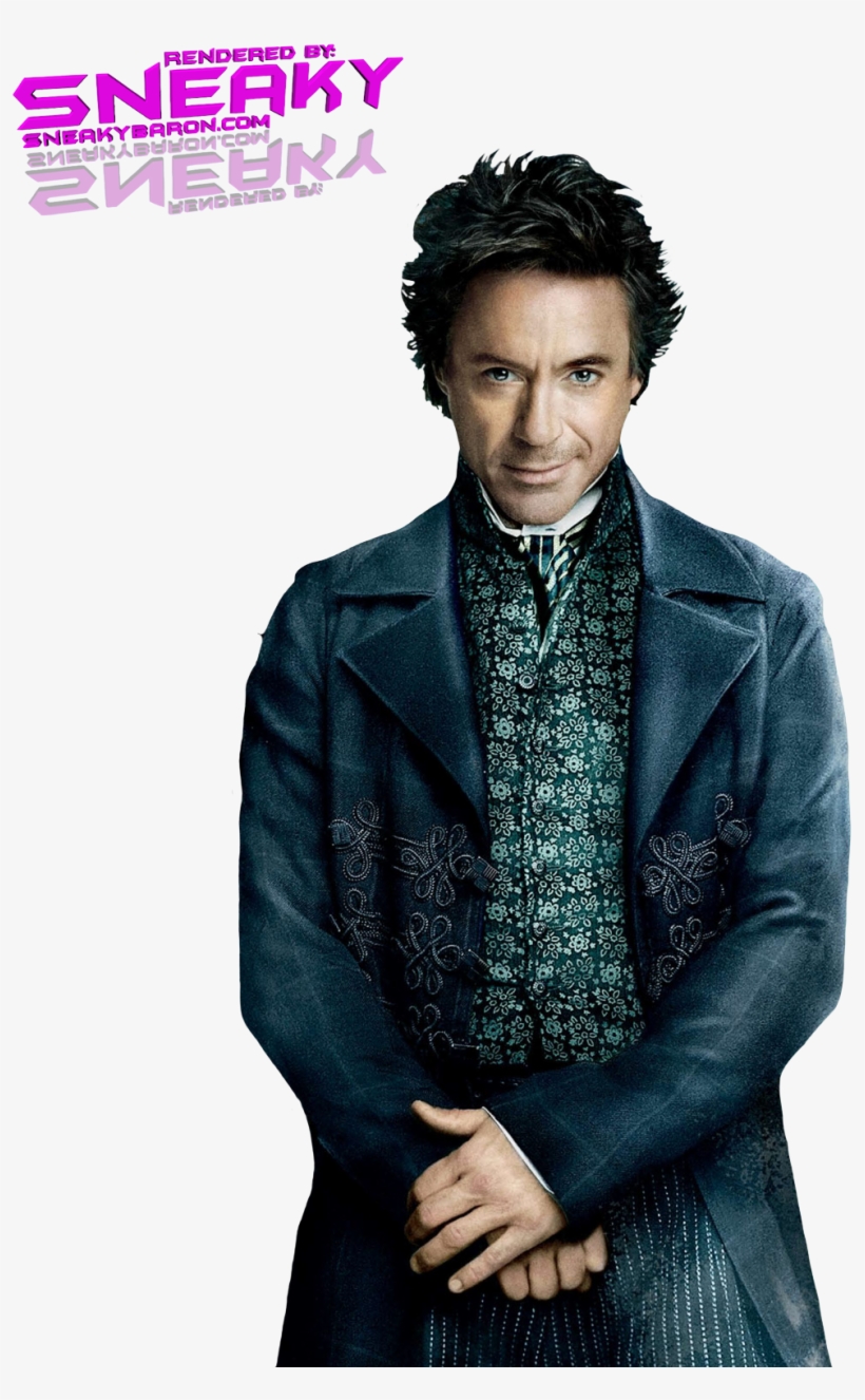 Holmes Robert Downey Jr - Sherlock Holmes (dvd 2009), transparent png