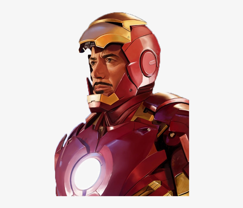 Robert Downey Jr - Robert Downey Jr Iron Man Vector Png, transparent png