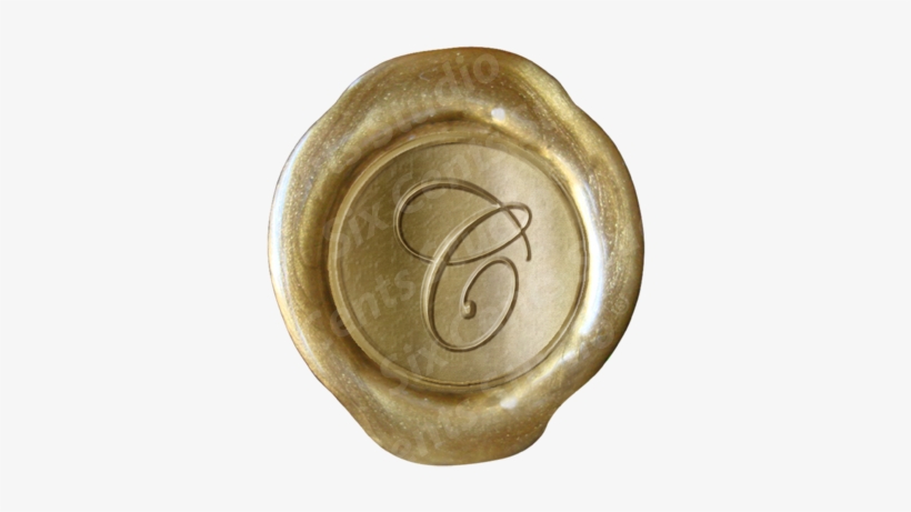 Wax Stamp Seal Rose Gold, transparent png