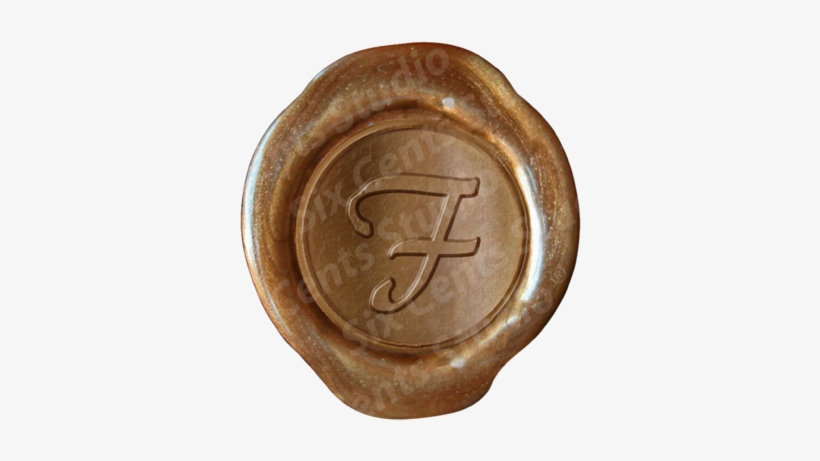Wax Stamp Seal Rose Gold, transparent png