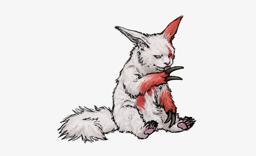 Pokémon Ruby And Sapphire Dog Like Mammal Red Fox Cat - Illustration, transparent png