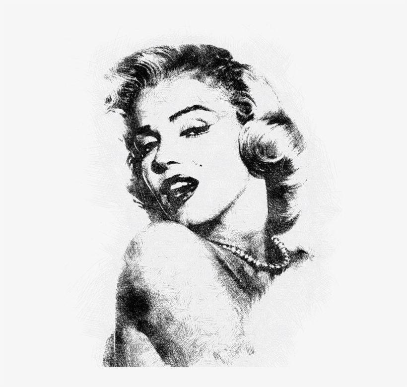 Click And Drag To Re-position The Image, If Desired - Marilyn Monroe - Pop Art Portrait, transparent png