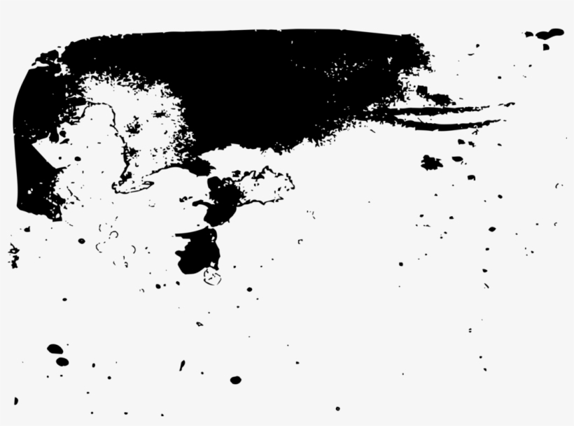 Black And White Microsoft Paint Computer Icons Ink - Black Smear Png, transparent png