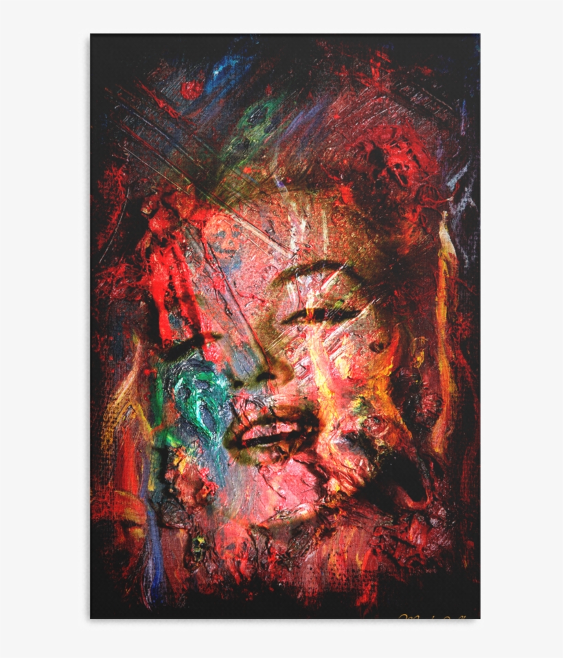 Marilyn Monroe 'black Art' Canvas - Mark Ashkenazi - Marilyn 7 Canvas, transparent png