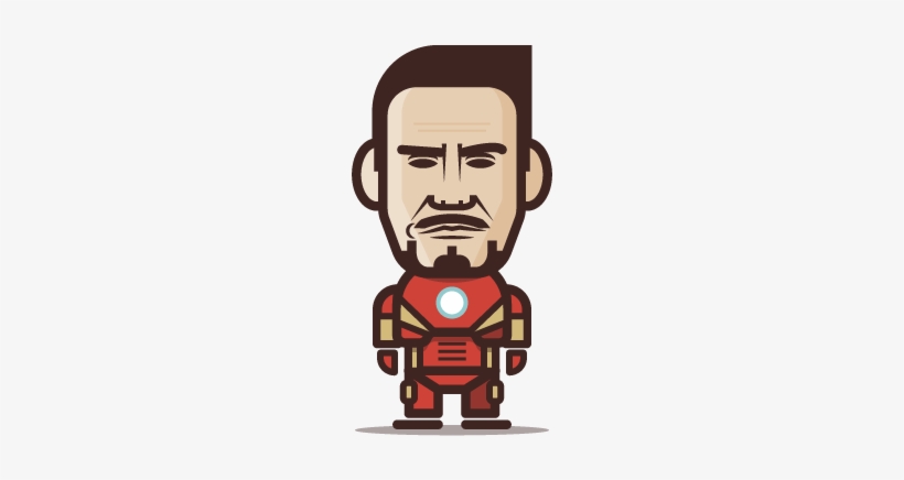 Loogmoji Of Robert Downey Jr - Illustration, transparent png