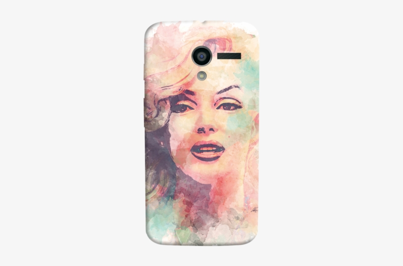 Marilyn Abstract Motorola Moto X Case - Nechifor Ionut, transparent png