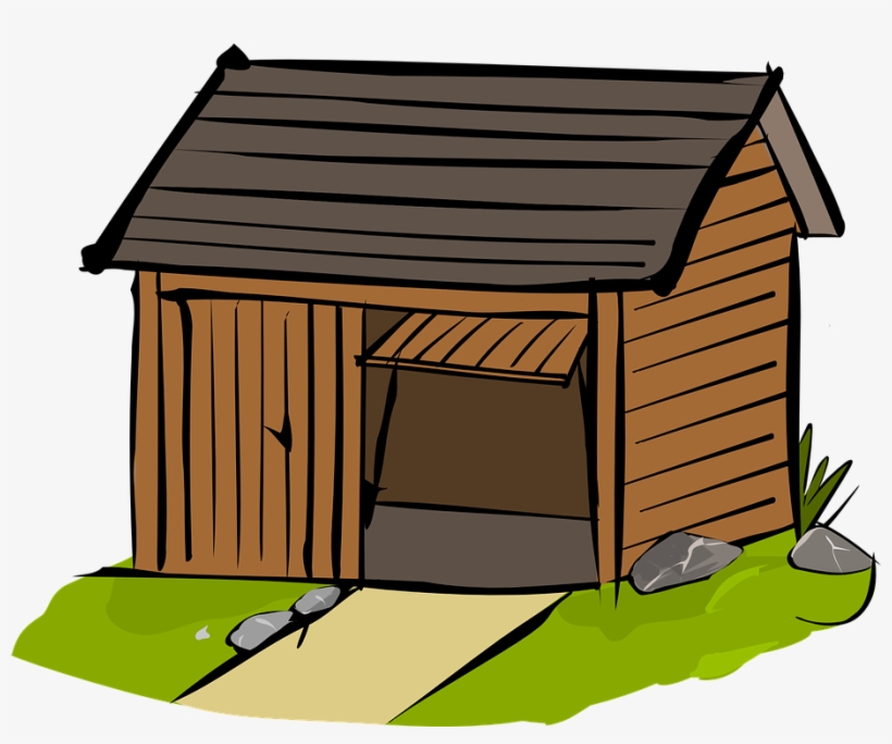 1354128728 - Shed Clipart Png, transparent png