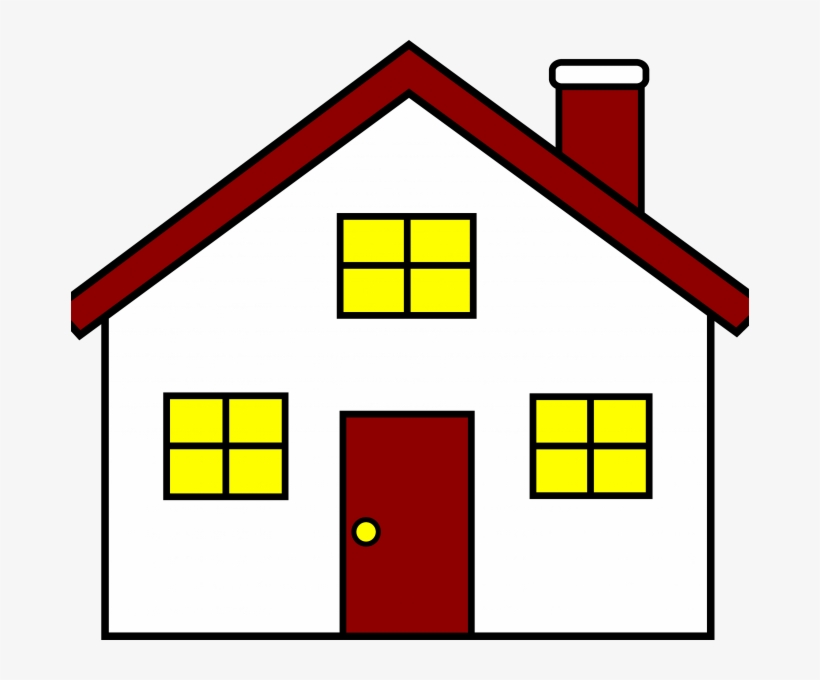 House Clipart Cartoon - Cartoon Image Of A Home, transparent png