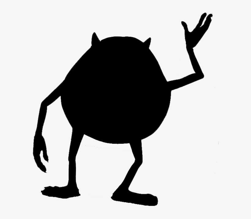 Bing Images - Disney Monsters Inc Silhouettes, transparent png