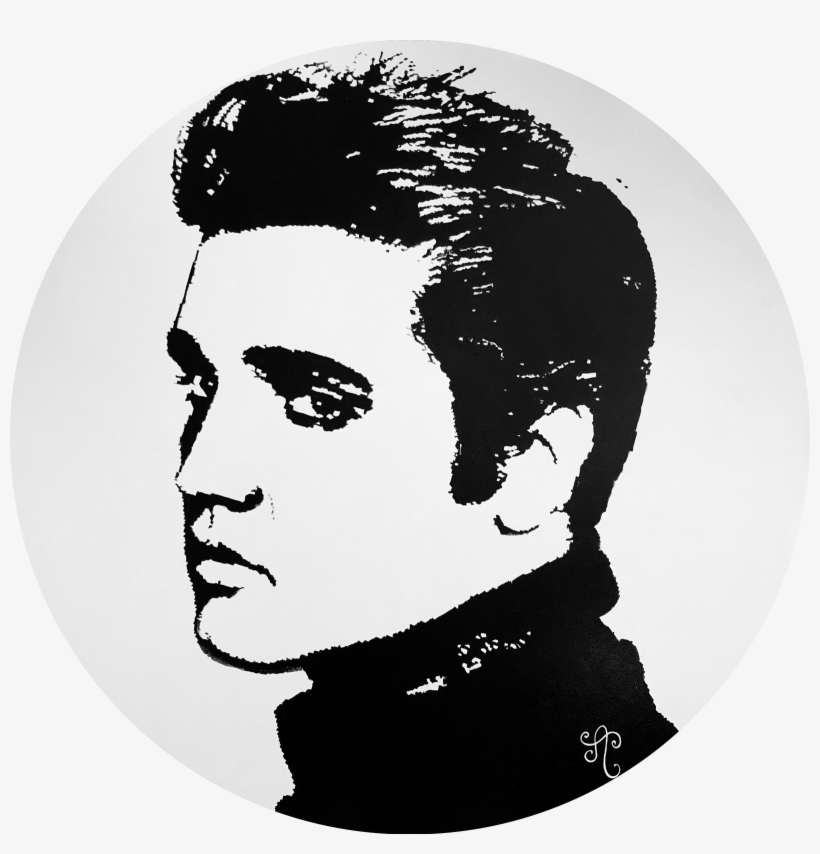 Elvis - Vinyl Stickers Decal Elvis Preasley For Helmet Waterproof, transparent png