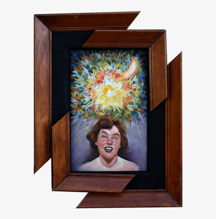 Balla 16"x10" Oil And Acrylic On Panel - Picture Frame, transparent png