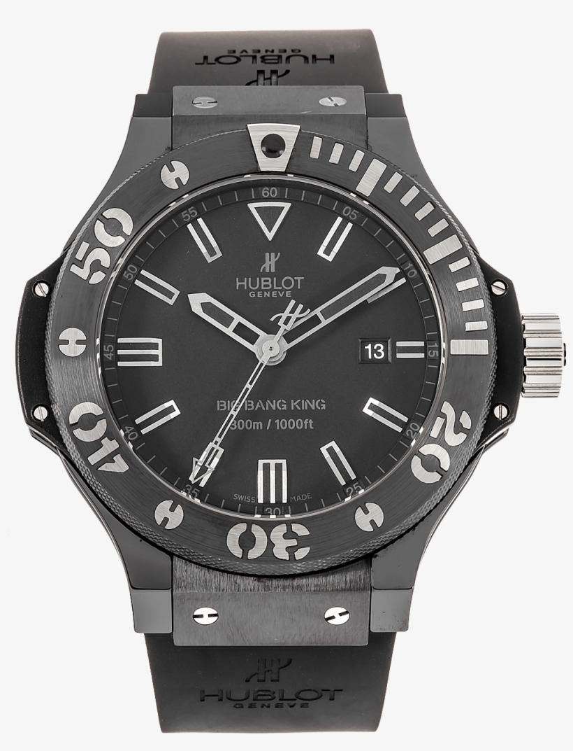 Big Bang King Ice Bang Ceramic And Titanium Automatic - Hublot Watch Big Bang 322.ck.1140.rx, transparent png