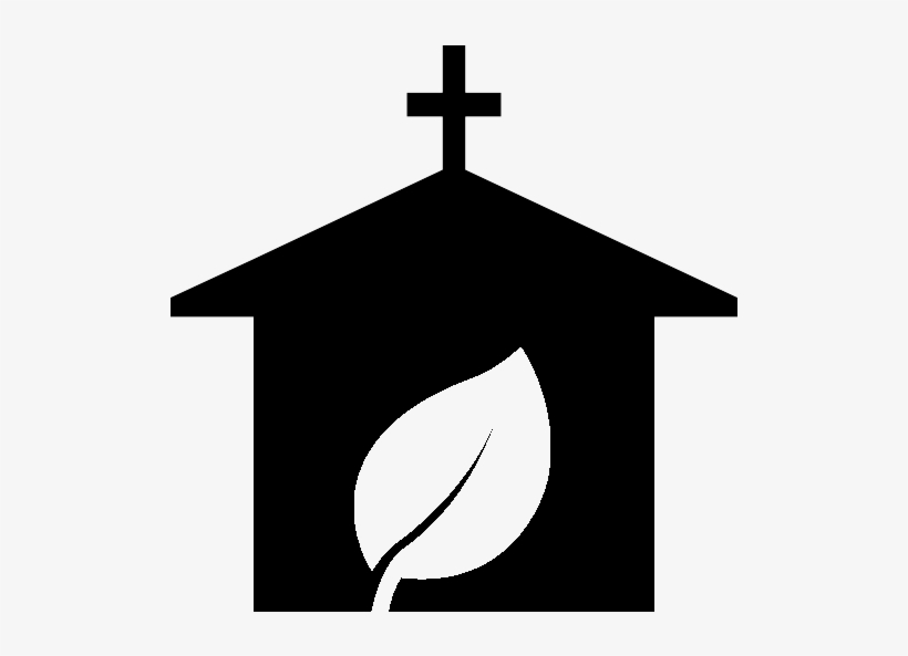 Plant - Church Silhouette Png, transparent png