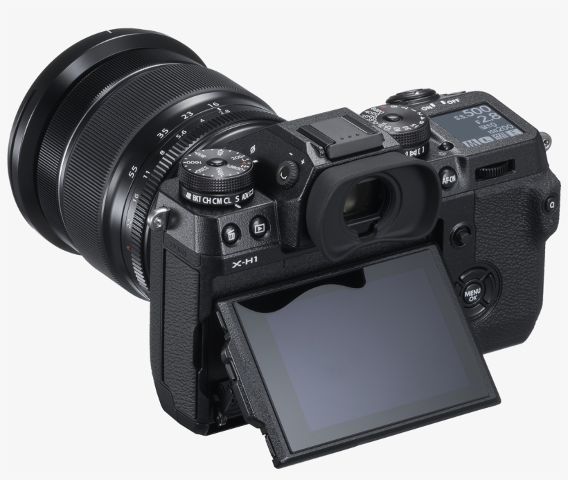 Fujifilm X-h1 - Latest Fujifilm Mirrorless Camera, transparent png