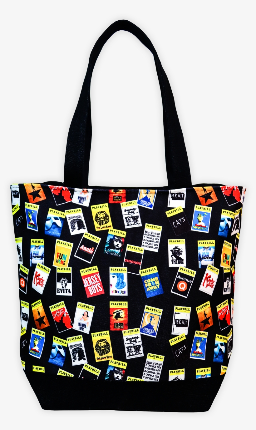 Playbill Broadway Tote Bag, transparent png