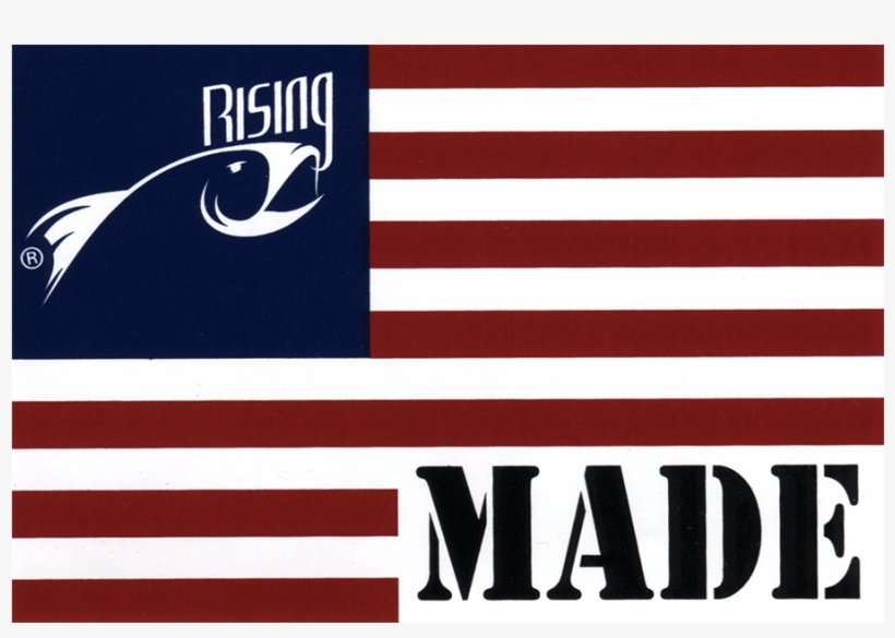 Rising Us Flag Sticker - Made In Canada Throw Blanket, transparent png
