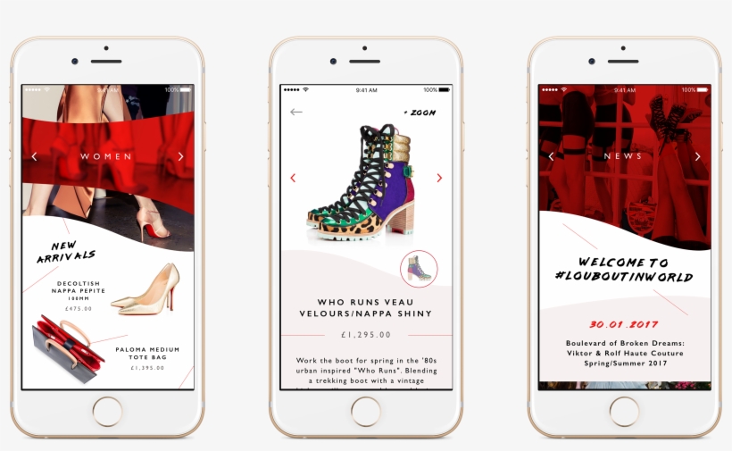 Apply Ux Principles To Best Surface Christian Louboutin - Christian Louboutin Who Runs Veau Velours/nappa Shiny, transparent png