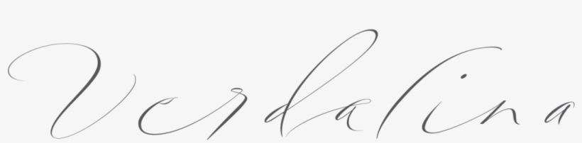 Verdalina - Calligraphy, transparent png