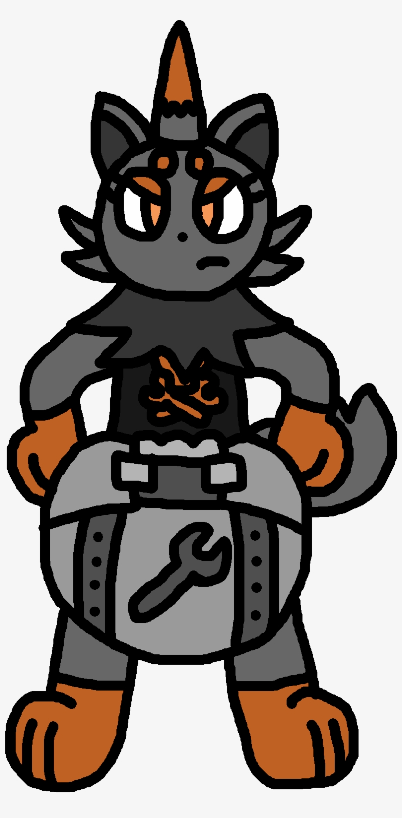 Roxy The Punk Zorua - Punk Rock, transparent png