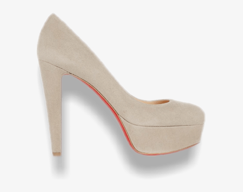 Christian Louboutin Pierre 'vicky Bass' Suede 120 Women - Shoe, transparent png