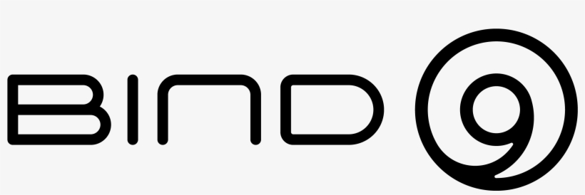Bind 9 Logo Black - Bind, transparent png