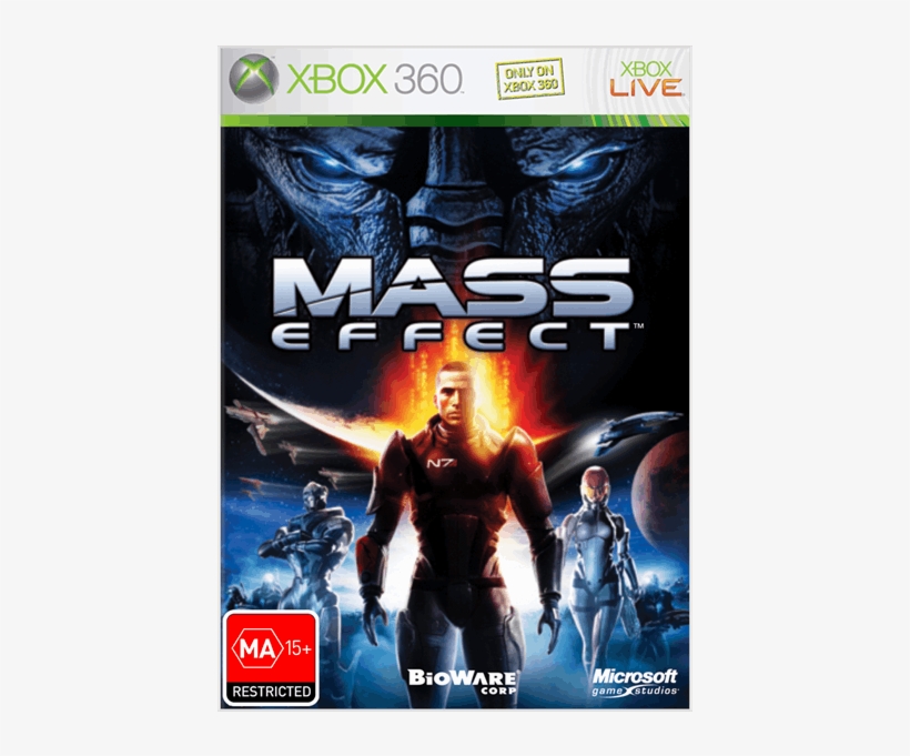 Mass Effect Xbox, transparent png
